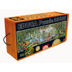 Пазл "Джунгли", 33600 деталей, Educa