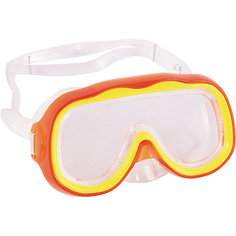 Детская маска для подводного плавания "Исследователь", оранжевая, Bestway