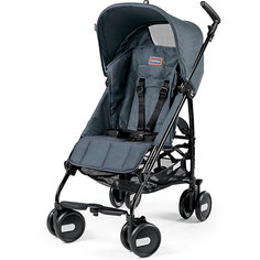 Коляска-трость Peg-Perego Pliko Mini с бампером, Blue Denim