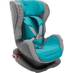 Автокресло Avionaut GLIDER SOFTY, 9-25кг, черный/серый/бирюзовый