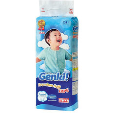 Подгузники Nepia Genki, 12-17 кг., размер XL, 44 шт., Genki