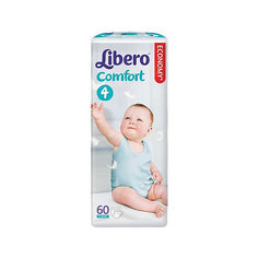 Подгузники Comfort, Mega Maxi 7-14 кг (4), 60 шт., Libero