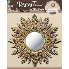 Декоративное зеркало большое № 1, Room Decor, золото