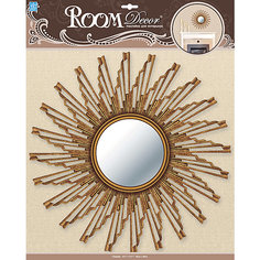 Декоративное зеркало большое № 2, Room Decor, золото