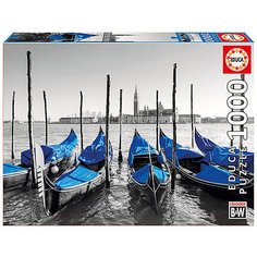Пазл "Венецианские гондолы", 1000 деталей, Educa
