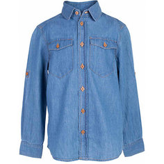 Рубашка джинсовая для мальчика  BUTTON BLUE
