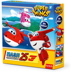 Пазл "На островах", Super Wings, Origami