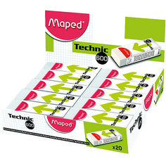 Ластик TECHNIC-600 в футляре, MAPED