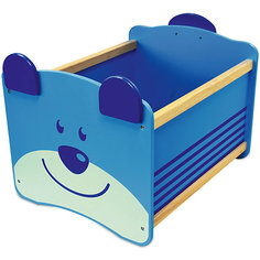 Ящик для хранения Медведь, Im Toy, синий