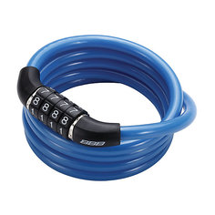 Замок велосипедный QuickCode кодовый, синий, BBB