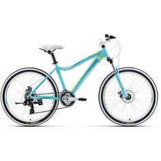 Велосипед  Edelweiss 1.0 D, 17 дюймов, голубо-зеленый, Welt