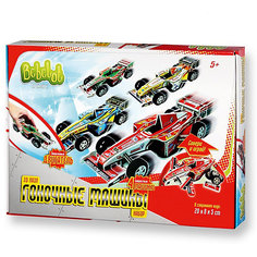 3D пазл Basic "Набор гоночных машин", 4 шт, Bebelot