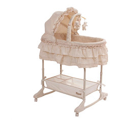 Колыбель-качалка Sambra 4 в 1, Pituso, кремовый