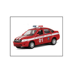 Машинка "Lada Granta" пожарная охрана 1:36, Autotime