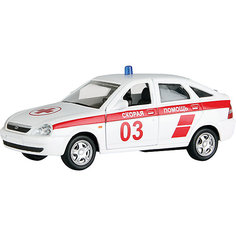 Машинка "Lada Priora" скорая помощь 1:36, Autotime