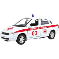 Машинка "Lada Kalina" скорая помощь 1:34, Autotime