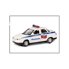 Машинка "Lada 110" охрана (МВД) 1:36, Autotime