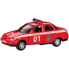Машинка "Lada 110" пожарная охрана 1:36, Autotime