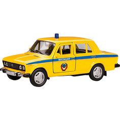 Машинка "Lada 2106" милиция СССР 1:36, Autotime