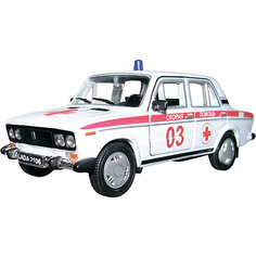 Машинка "Lada 2106" скорая помощь 1:36, Autotime