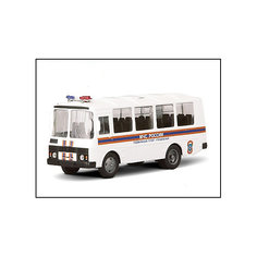 Машинка "ПАЗ-32053" МЧС 1:43, Autotime