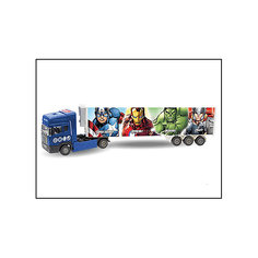 Машинка "Avengers" Мстители тягач с полуприцепом 1:48, Autotime