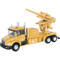 Машинка "Military Gun Truck" с орудием 1:48, Autotime