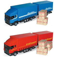 Машинка "Scania" автопоезд  1:48, Autotime