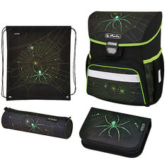 Ранец HerlitzLOOP PLUS Spider, с наполнением