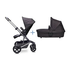 Коляска 2 в 1 Easywalker Harvey Coal Black, black