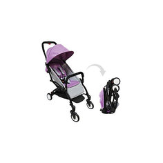 Прогулочная коляска Sweet Baby Mamma Mia Linen Canarie, фиолетовая