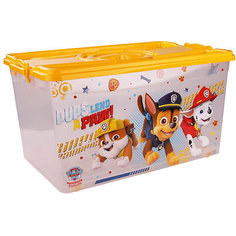 Контейнер "Щенячий патруль" 50л с крыш., Alternativa