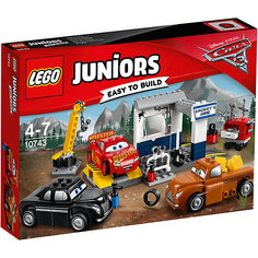 Конструктор LEGO Juniors 10743 "Тачки 3": Гараж Смоуки