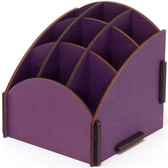 Органайзер на стол 9 ячеек фиолетовый, Homsu