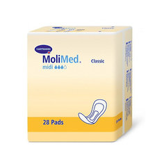 Прокладки MoliMed Classic midi впитываемость 441 мл, 28шт, Hartmann