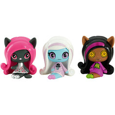 3 Мини фигурки, Monster High Mattel
