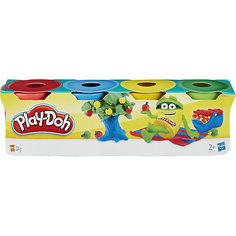 Пластилин Hasbro Play-Doh, 4 мини-баночки