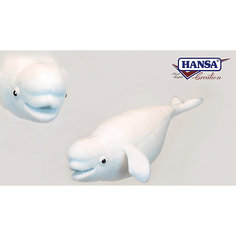 Мягкая игрушка Hansa "Кит Белуха", 42 см