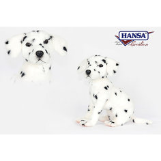 Мягкая игрушка Hansa "Далматинец сидящий", 30 см