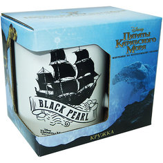 Кружка "Пираты Карибского Моря. Черная Жемчужина" в подарочной упаковке, 350 мл., Disney