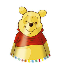 Колпаки "Винни и Хрюня", 6 шт. Procos