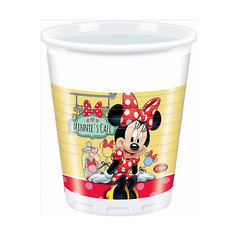 Стаканы пластиковые  "Кафе Минни" 200мл 8шт Procos