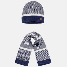 Комплект: шапка и шарф для мальчика Mayoral