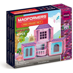 Магнитный конструктор Mini House Set 42, MAGFORMERS