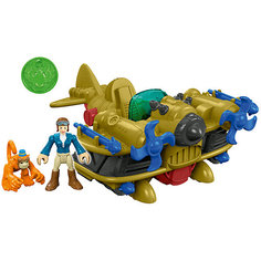Фигурка с аксессуарами Fisher-Price Imaginext Расхитители гробниц: Bi-Plane Bomber Mattel