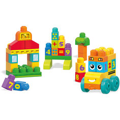 Конструктор MEGA BLOKS Обучающий автобус с цифрами Mattel
