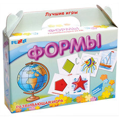 Развивающая игра-пазл "Формы" Dream makers (20 деталей)
