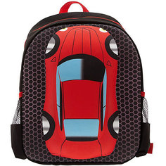 Рюкзак "Машина", цвет черный с красным 3D Bags