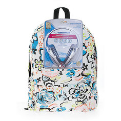 Рюкзак "Цветы" с наушниками, цвет мульти 3D Bags