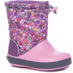 Сноубутсы CbndLdgPtGrphK Crocs